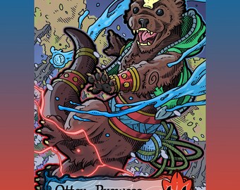 マジック：ザ・ギャザリング - カワウソくん　mtg il_340x270.6152445568_pixj.jpg