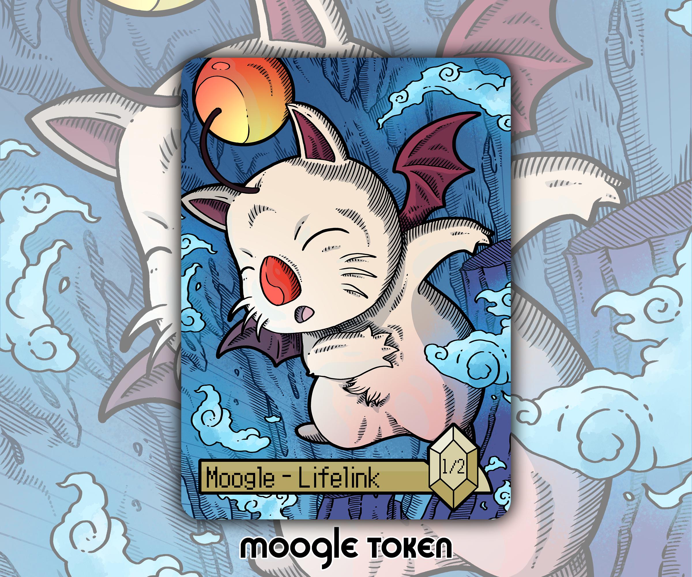Moogle - Custom Token for Magic the Gathering