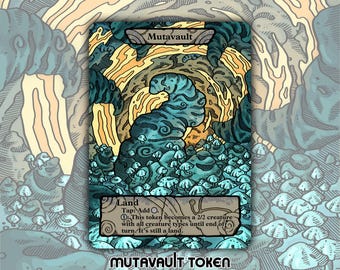Mutavault - Custom Token for Magic the Gathering Colorless Lorwyn