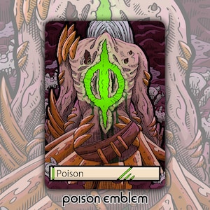 Ficha de veneno - Juego de cartas de mesa de fantasía de Magic the Gathering personalizado de MTG, coleccionable, Altered Commander EDH, Toxic Infect, Phyrexia, Atraxa