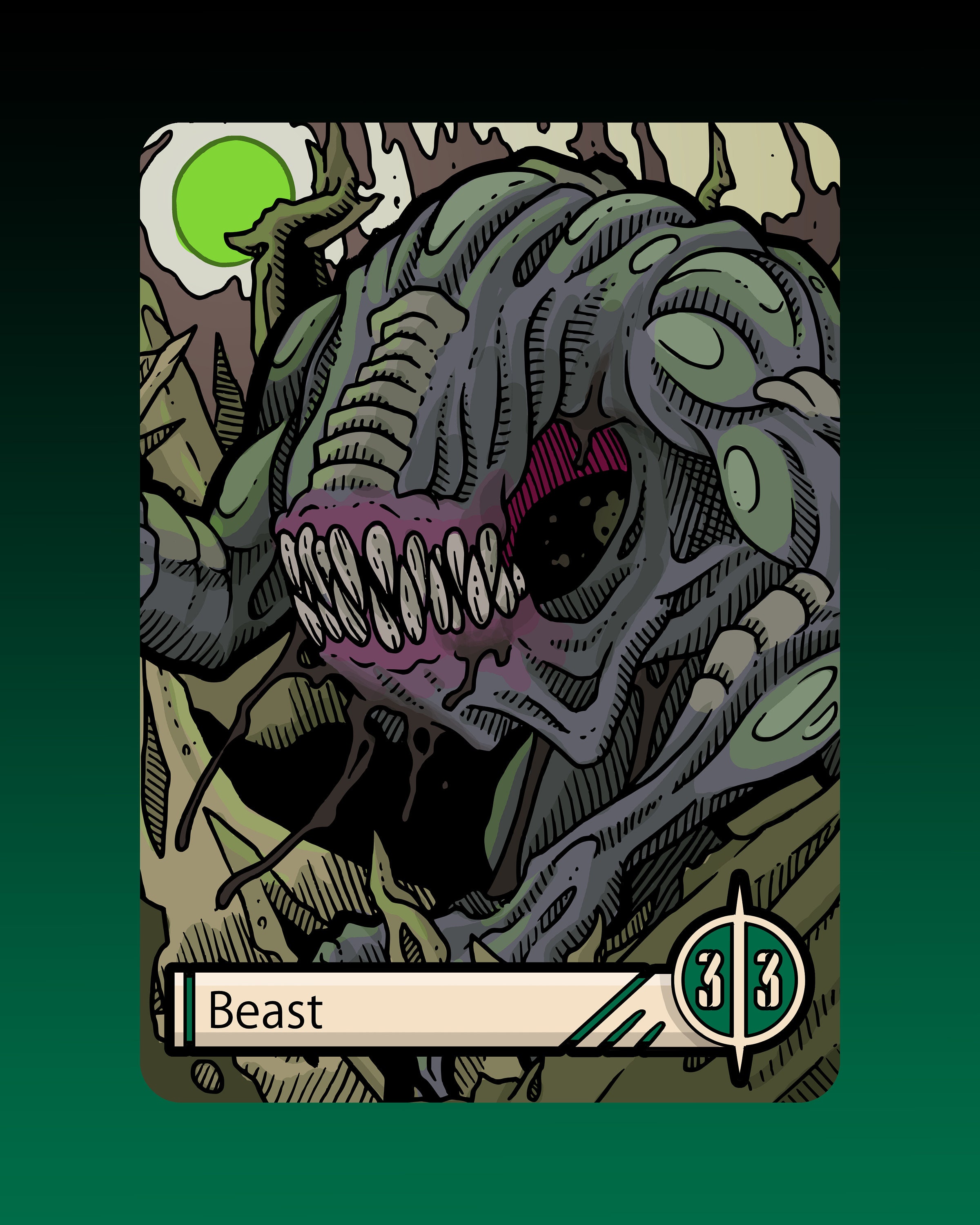 マジック：ザ・ギャザリング - ビースト　トークン　3枚 Beast Token【BIGWEB | MTG】日本最大級の激安カードゲーム通販