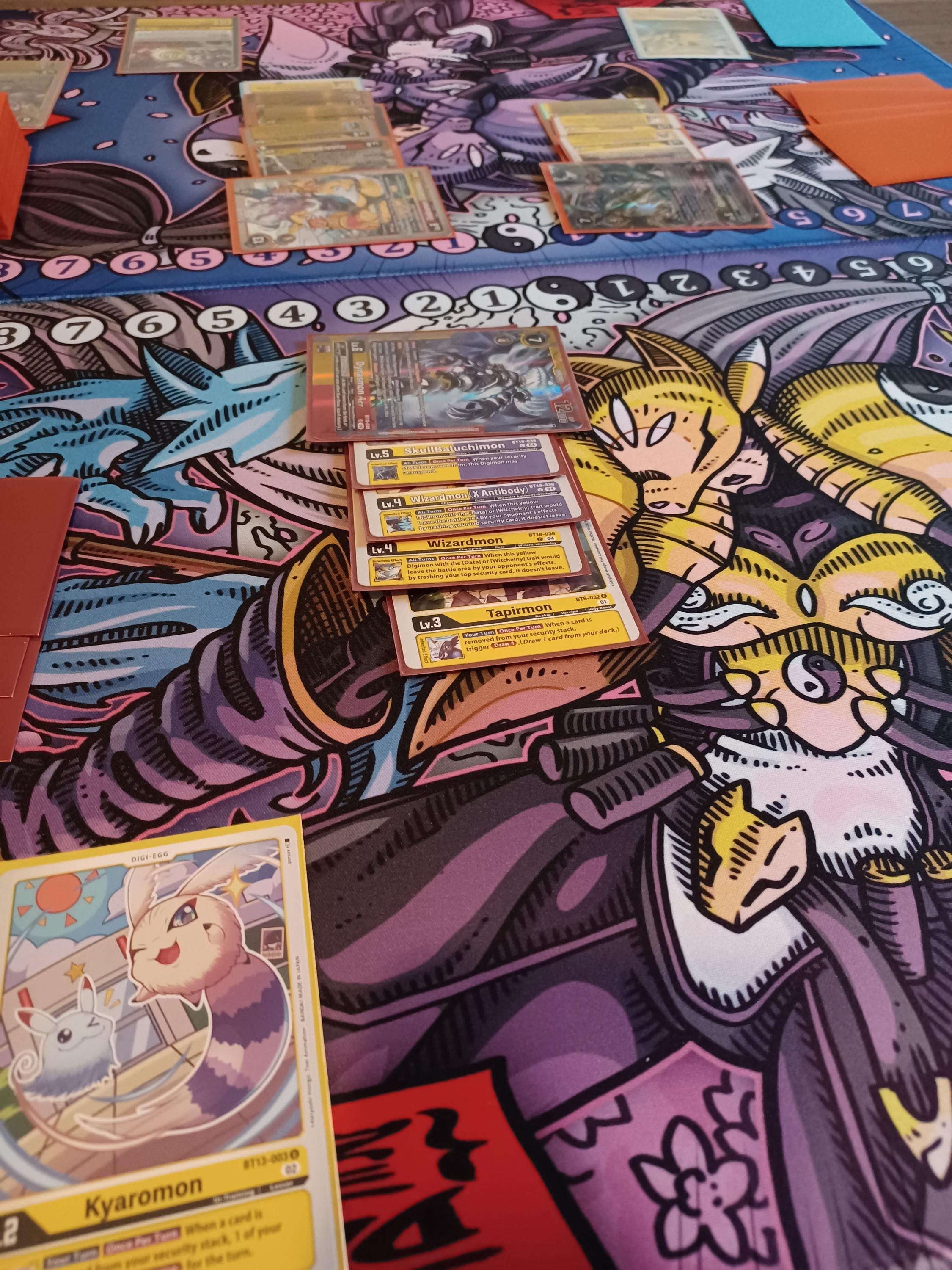 クリアランス サクヤモン プレイマット - 14x24 デジモンカードゲーム