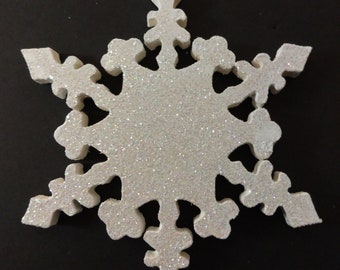 Wooden Snowflake Ornament- Classic