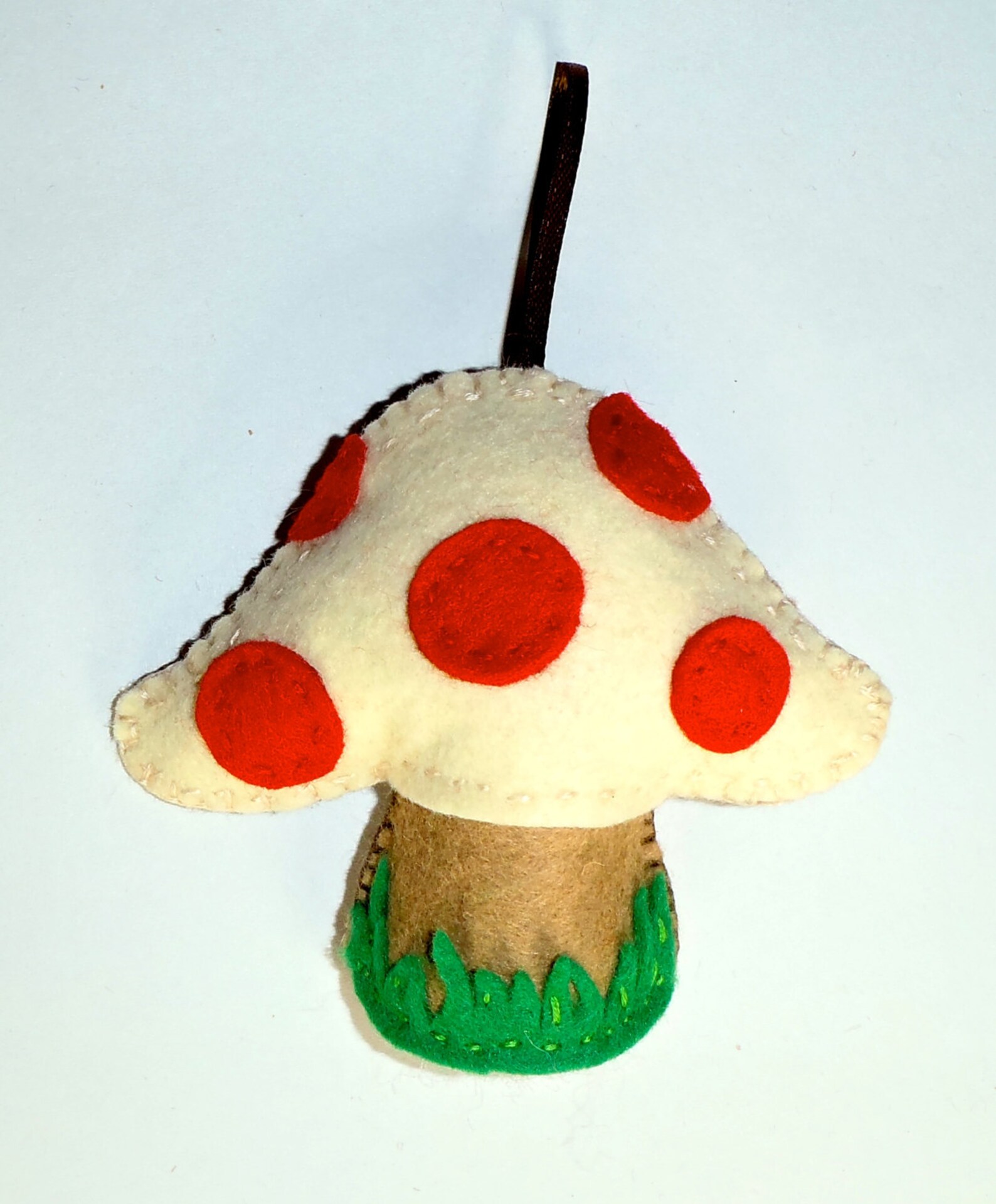 DIY Wool Felt Toadstool Kit Etsy