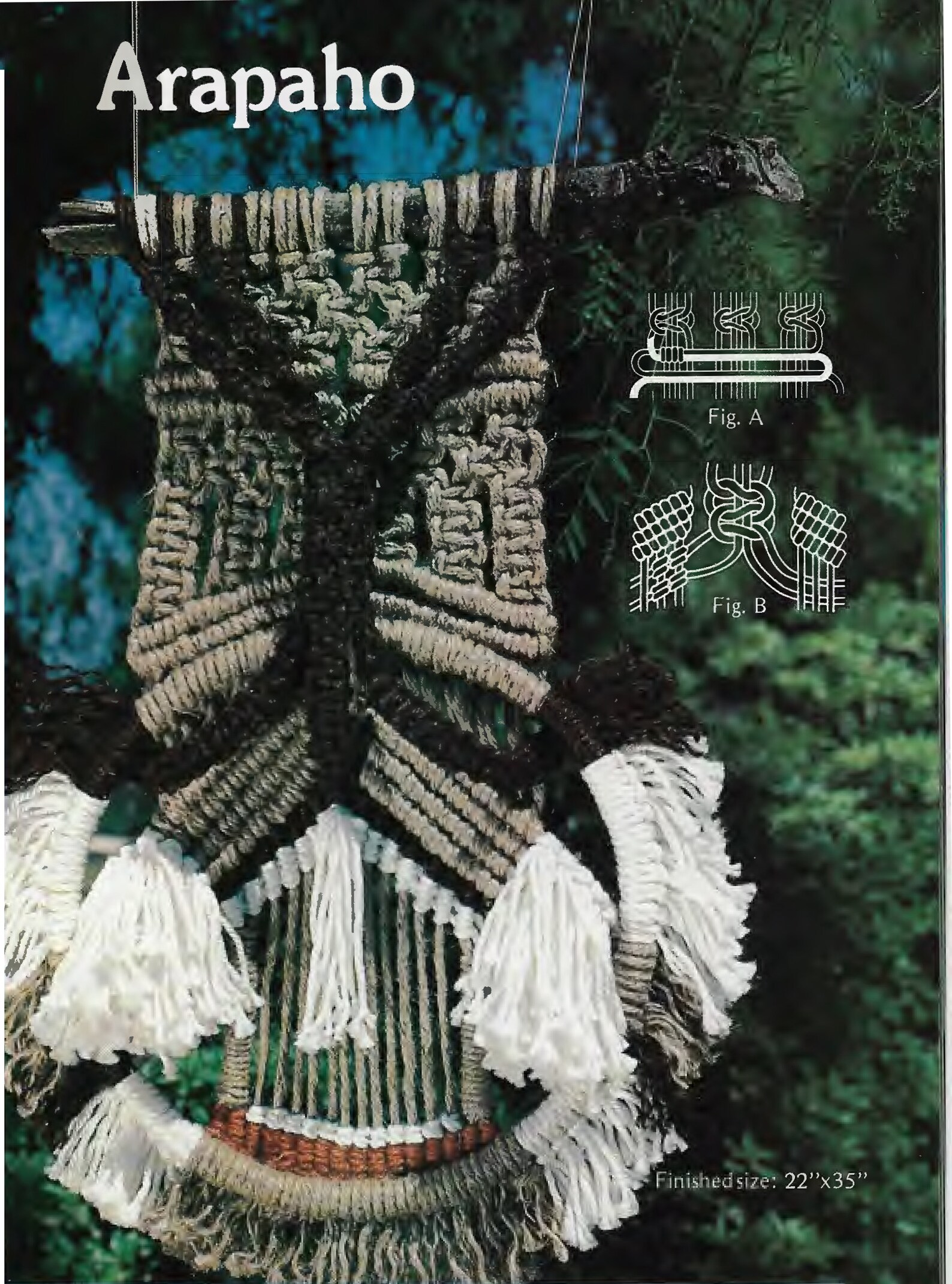 Livre De Patrons MACRAMÉ Années 70 - Techniques Et Projets - Occasion (bon état Général)