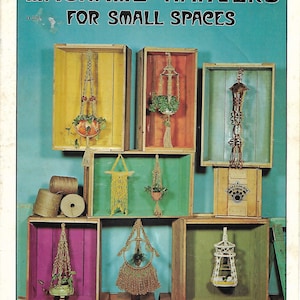 13 Vintage Macrame Patterns 70's Macrame Pattern Macrame Planter Macrame Hanging How to Macrame Easy DIY Macrame Kit Macrame Knots image 2