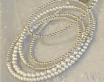 Sterling Silver Sandblast Waist Beads | African Waist Beads | Silver Bead Necklace | Silver Belly Chain | Matte Silver Beads | Plus Size