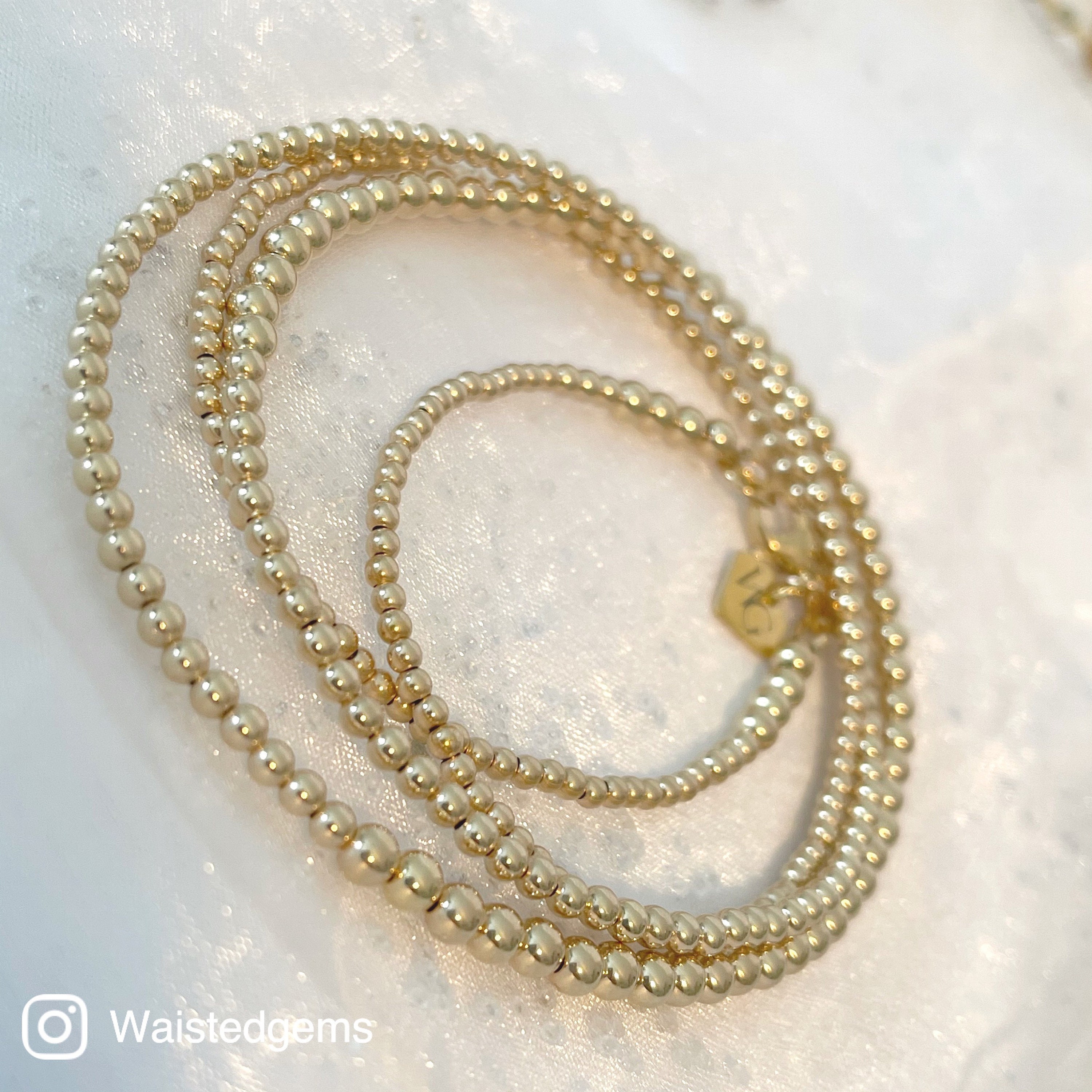 Black Gold Waist Beads - Sexy Waistbeads - - Single Strand Waistbeads —  Royal Waistbeads