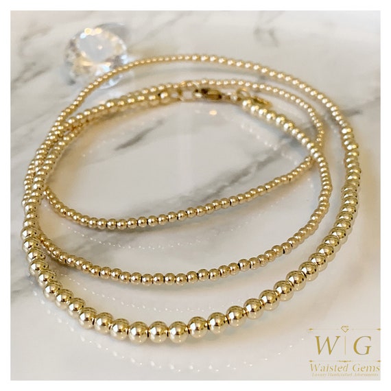real gold waist beads