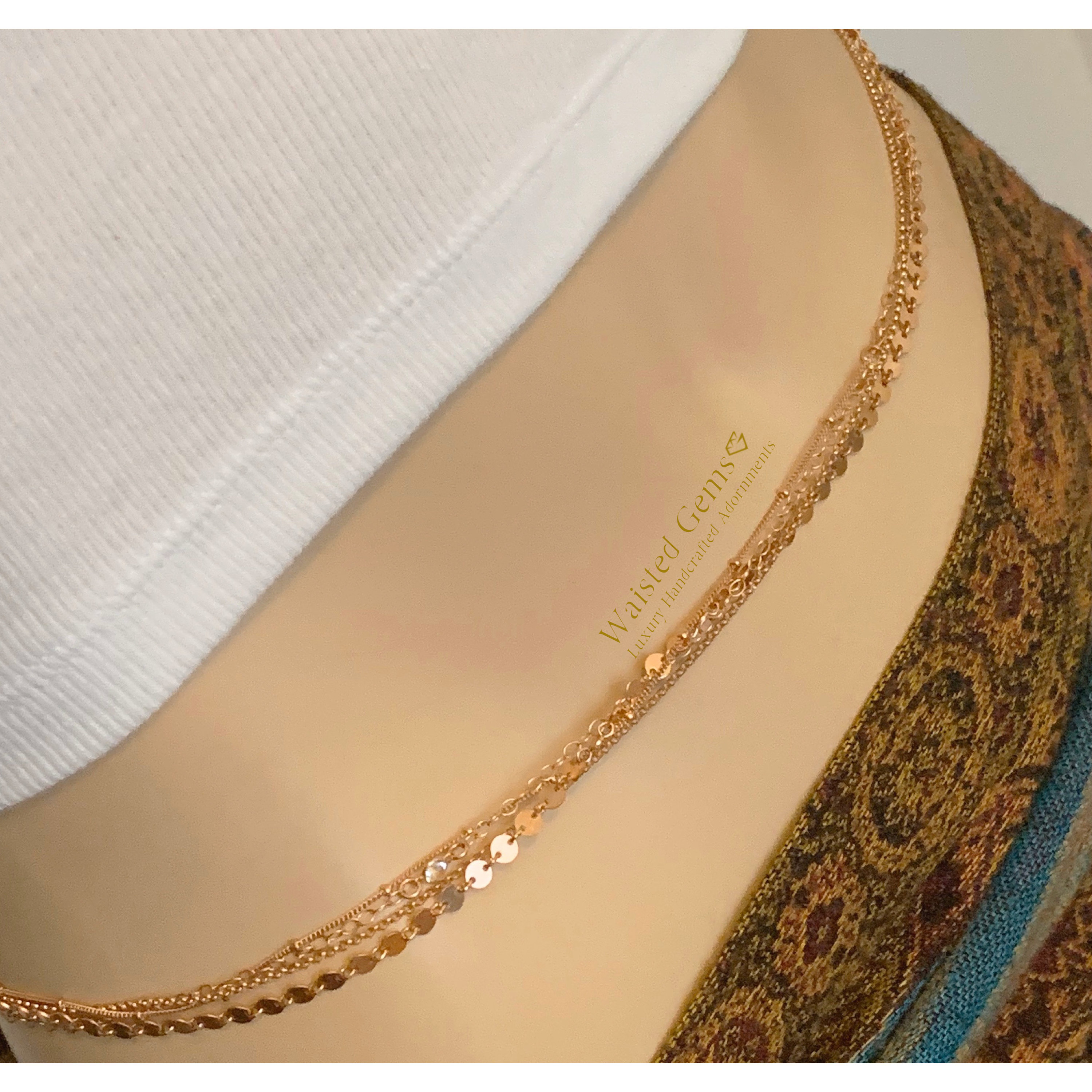 gold waist chain