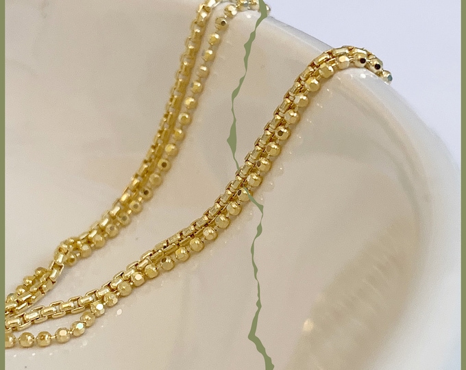 14k Gold Bead Waist Chain | Dainty Gold Belly Jewelry |  Water Proof Body Chain | Sexy Bikini Chain |  Boho Style | Summer Fun Jewelry |