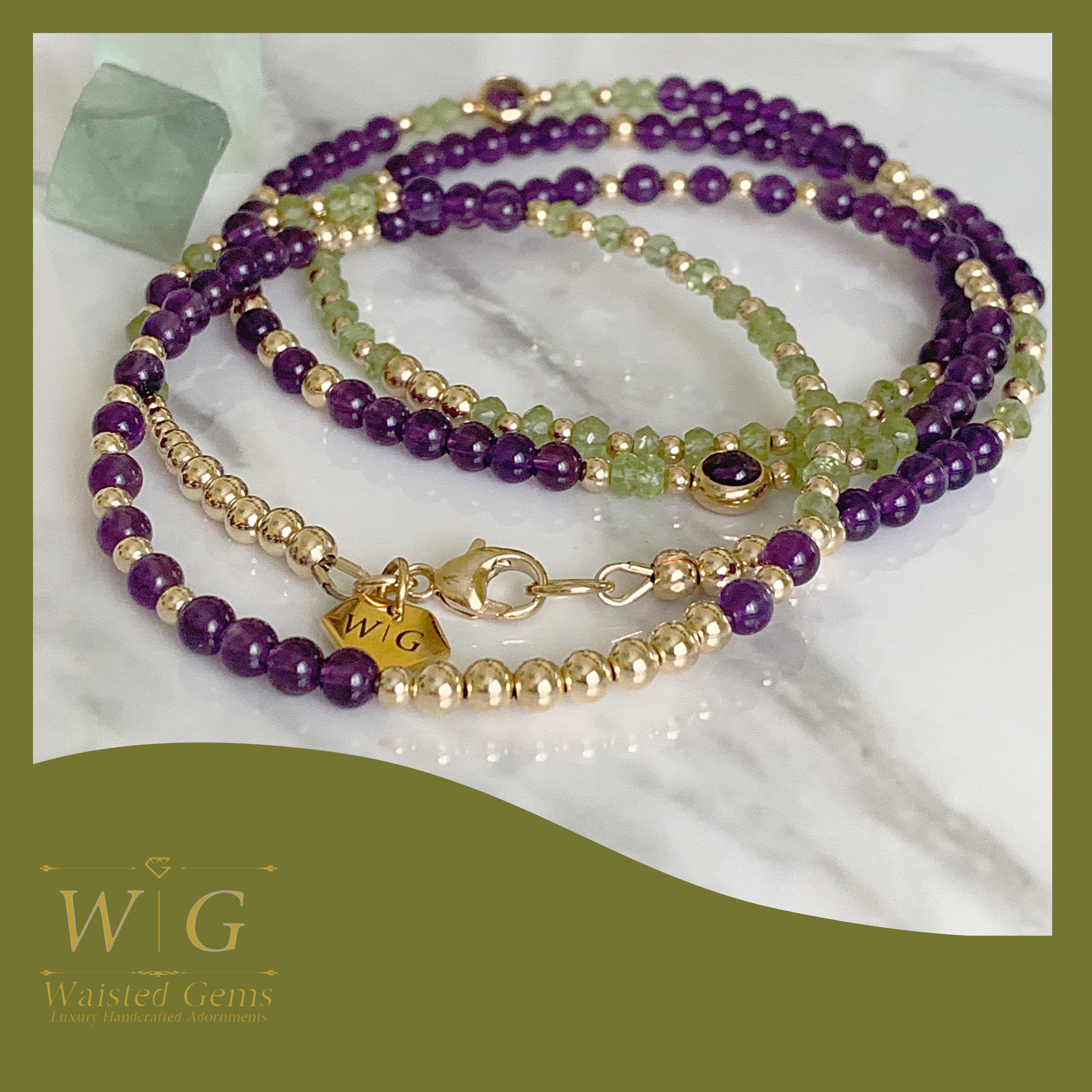 clasp waist beads