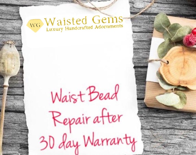 Waist Beads Repairs | Glass Bead Waist Beads