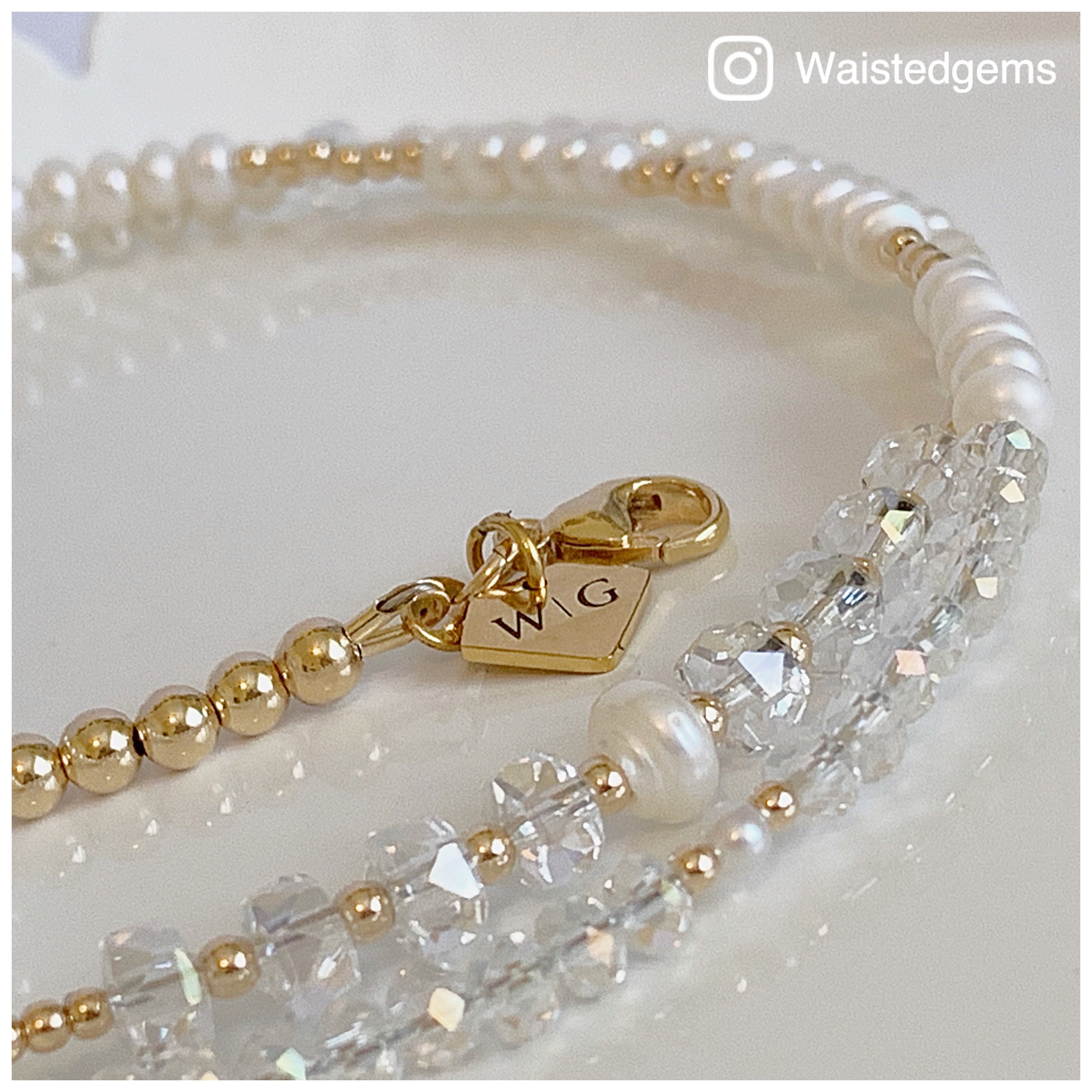pearl waist beads
