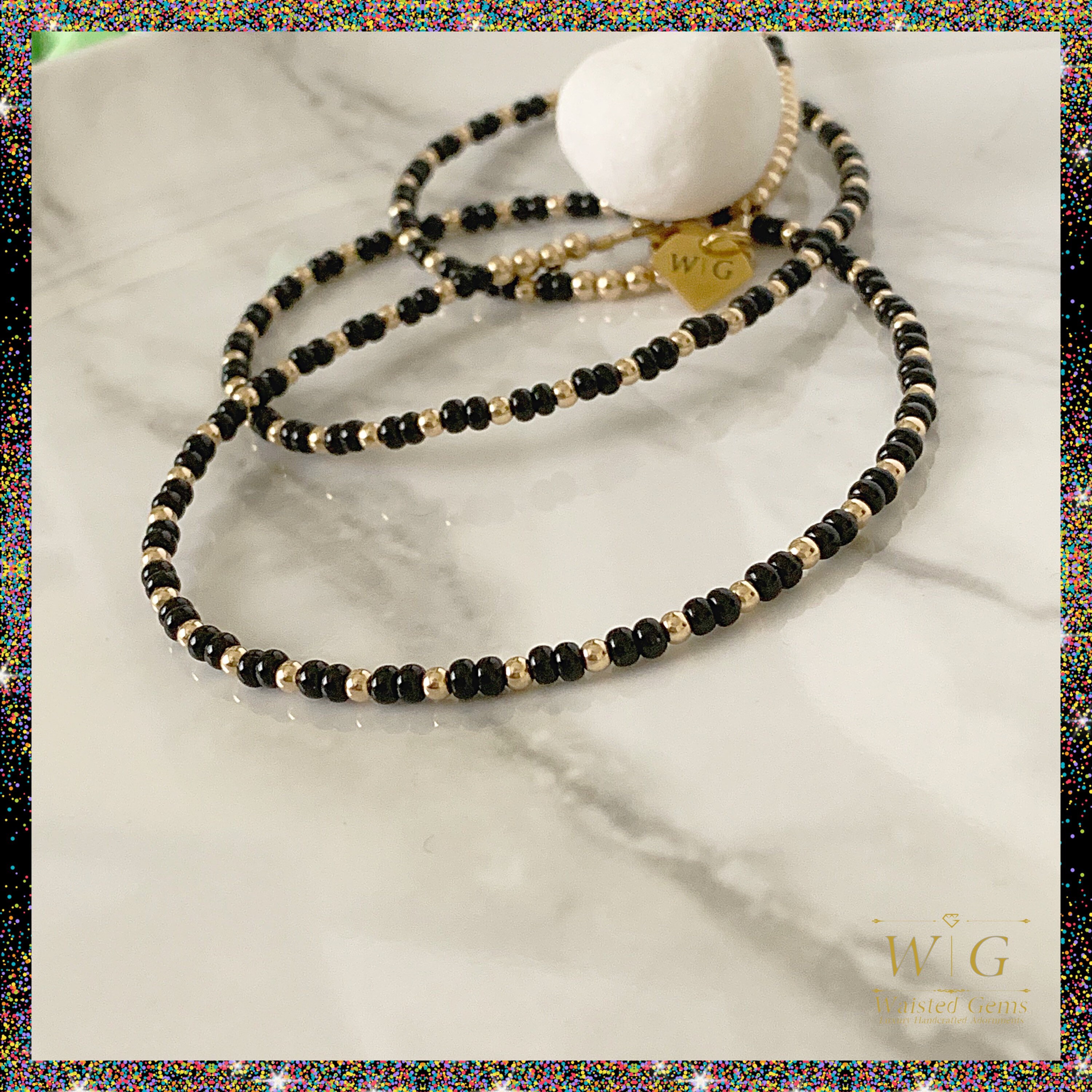 clasp waist beads