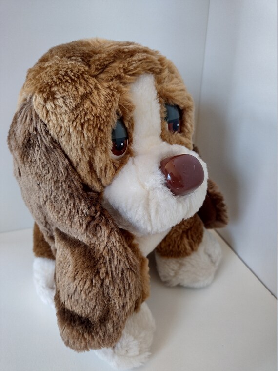 basset hound stuffed animal 90s