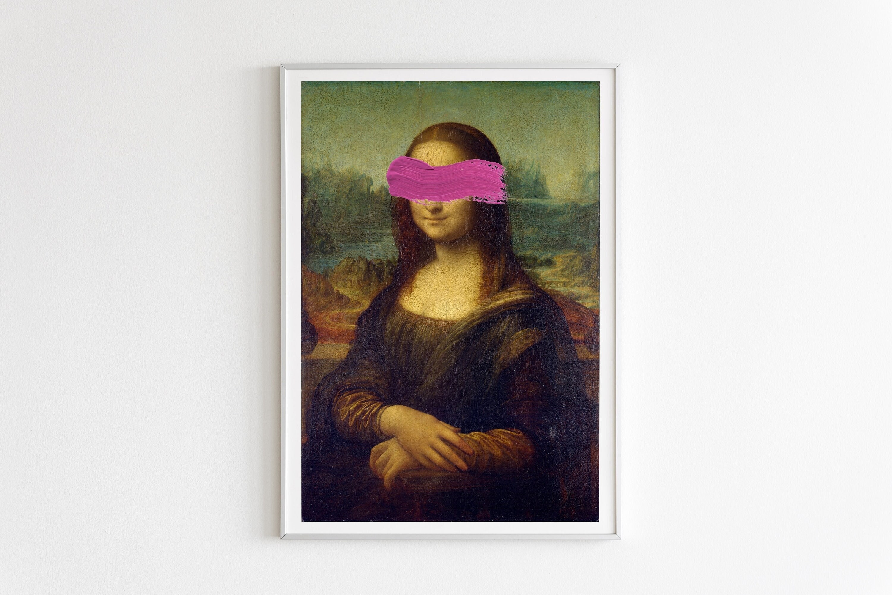 Monalisa Selfie NEW Paint By Numbers 