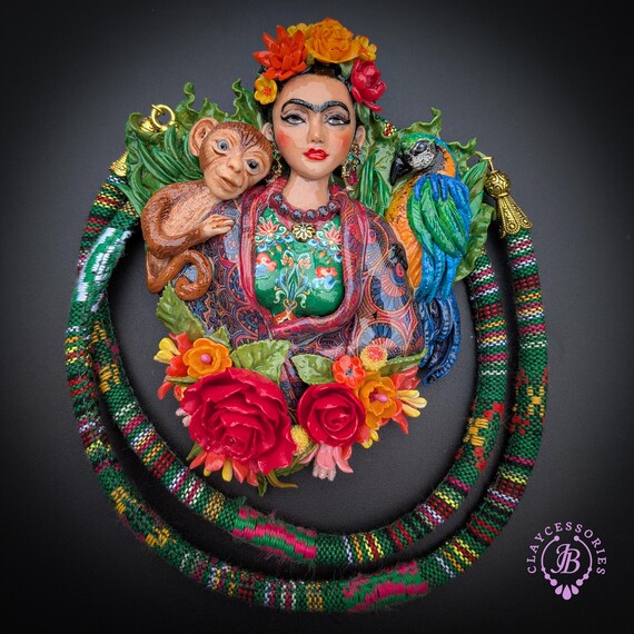 Frida Kahlo statement Necklace