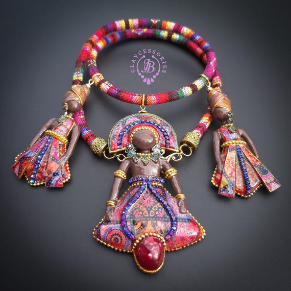 African Ethnic necklace