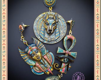 Egyptian Inspired Earrings