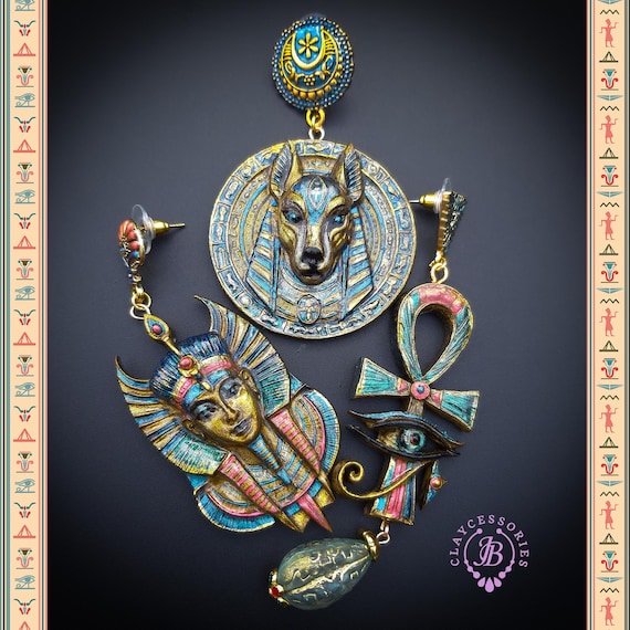 Egyptian Inspired Earrings