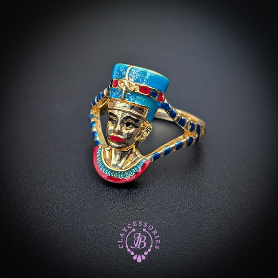 Egyptian Queen Nefertiti Ring