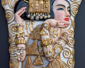 Klimt inspiriert Halskette