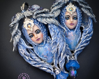 Orecchini Blue Angels