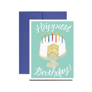 Happiest Birthday Cake Card
