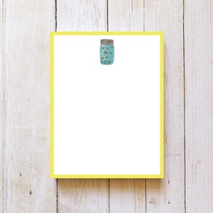 Lightning Bug Notepad, A2 size
