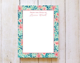 Personalized Sea Bloom Notepad, A2 size