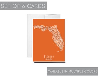 Florida Foodways Cards, Set of 8