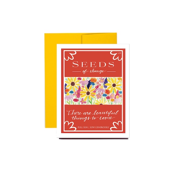 Seeds of Change Card - Etsy