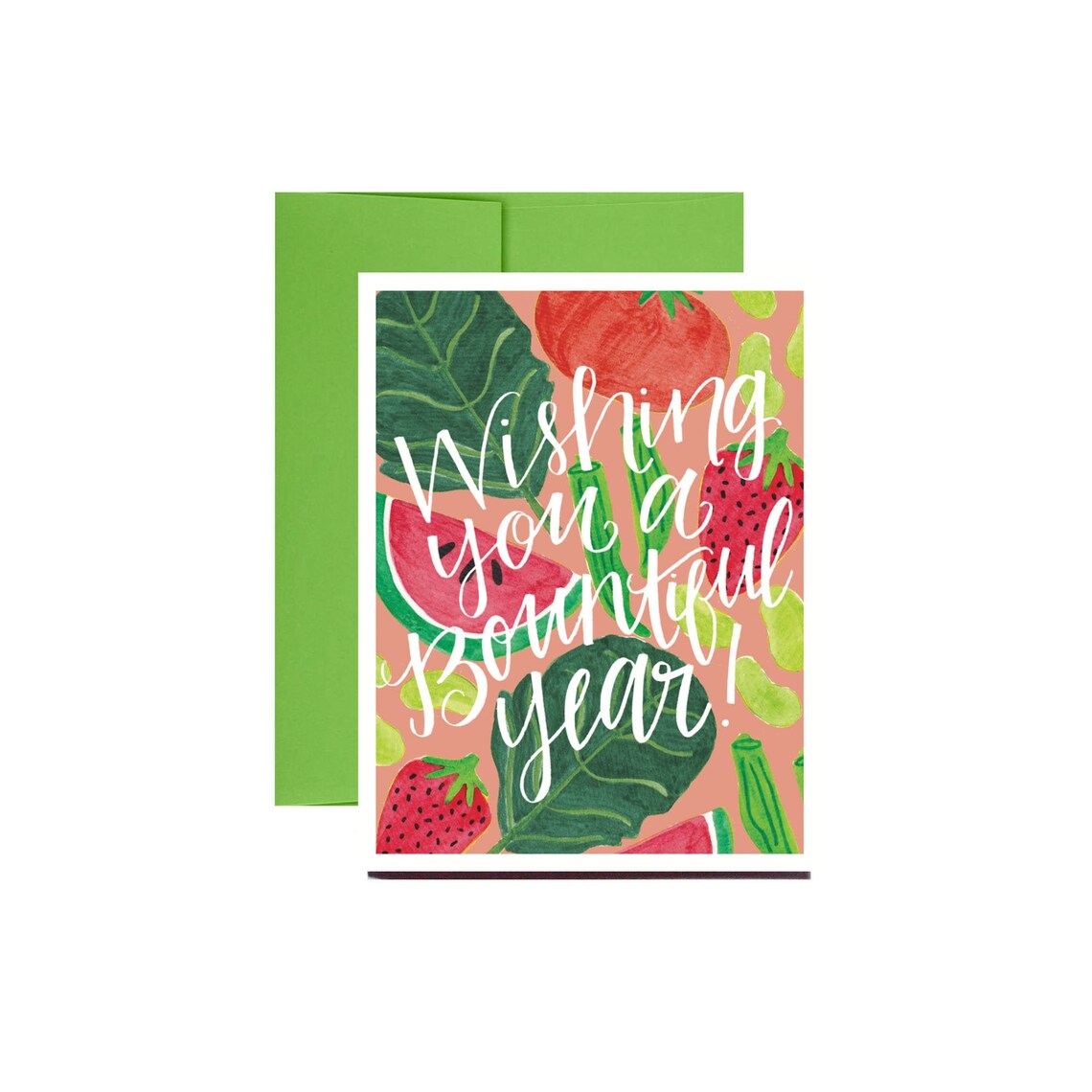 Bountiful Year Birthday Card Etsy