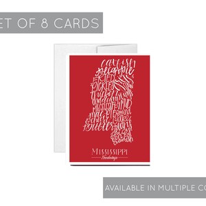 Mississippi Foodways Cards, Set of 8