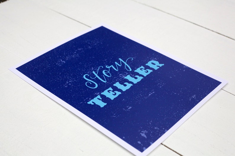 8x10 Print Story Teller