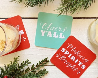 Holiday Cheer Coasters