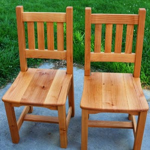 Custom Dining Chairs | Solid Alder Wood | Match Your Cabinets | Quality Dining Chairs