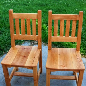 Alder Dining Chairs | Solid Alder Wood | Match Your Cabinets | Quality Dining Chairs