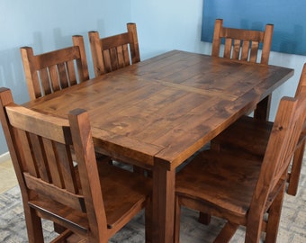 Dining Table | Dining Room Table | Dining Table | Dining Set | Wood Dining Table | Made in Colorado | Custom Dining Table