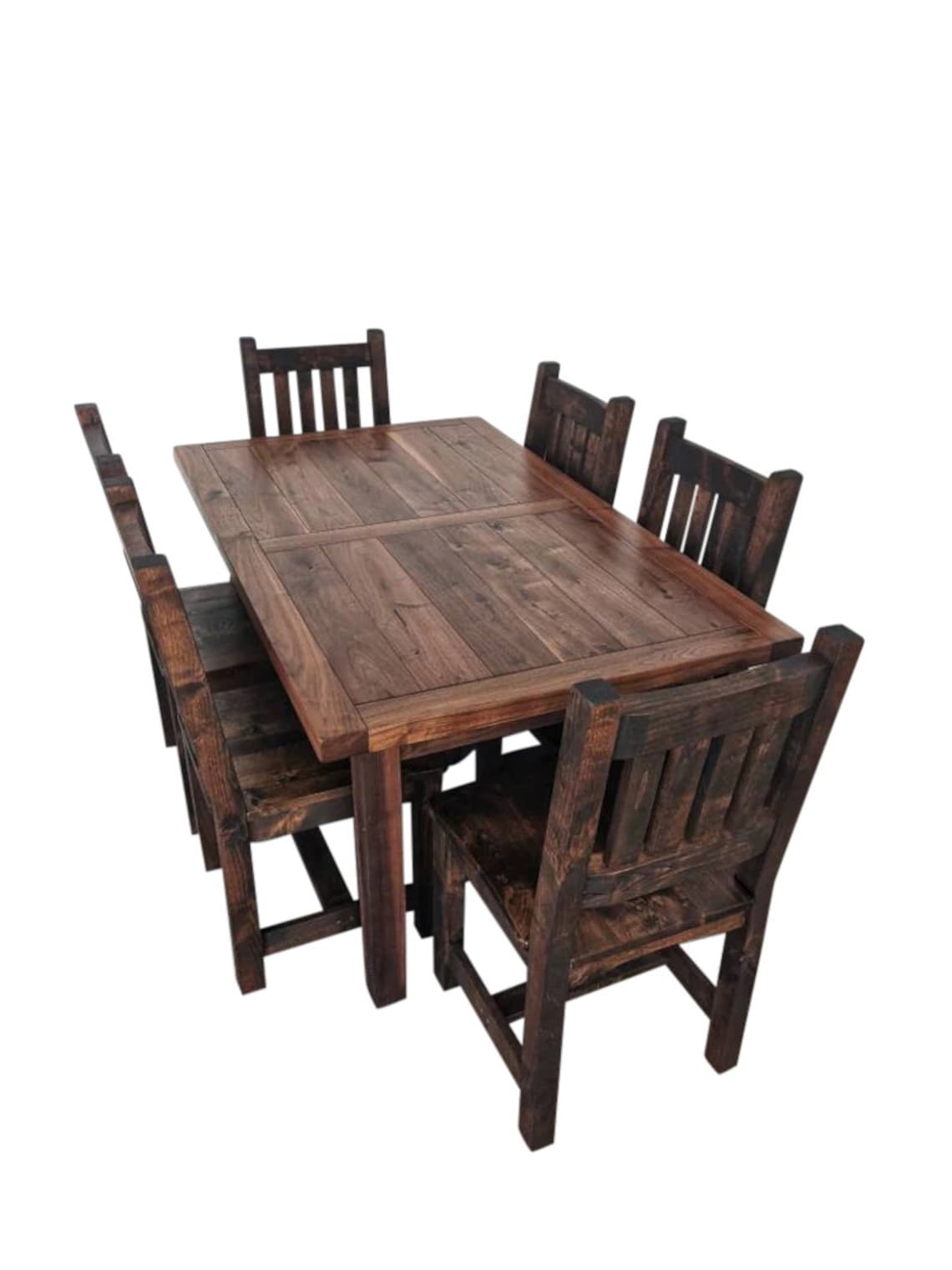 Walnut Dining Table Set | Walnut Dining Room Table | Made in Colorado ...