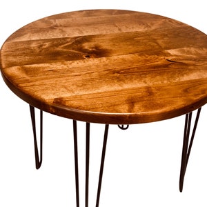 Round Dining Table Circular Game Table Solid Wood Dining Table - Etsy