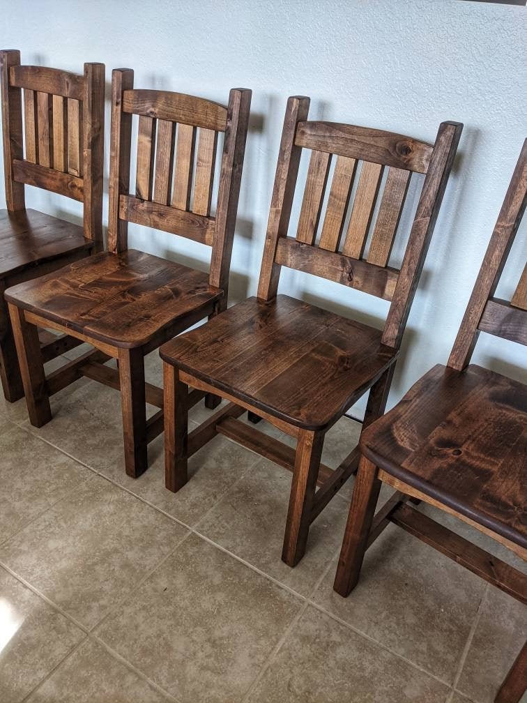 Dining Chairs Wood Dining Chairs Dining Table Chairs | Etsy