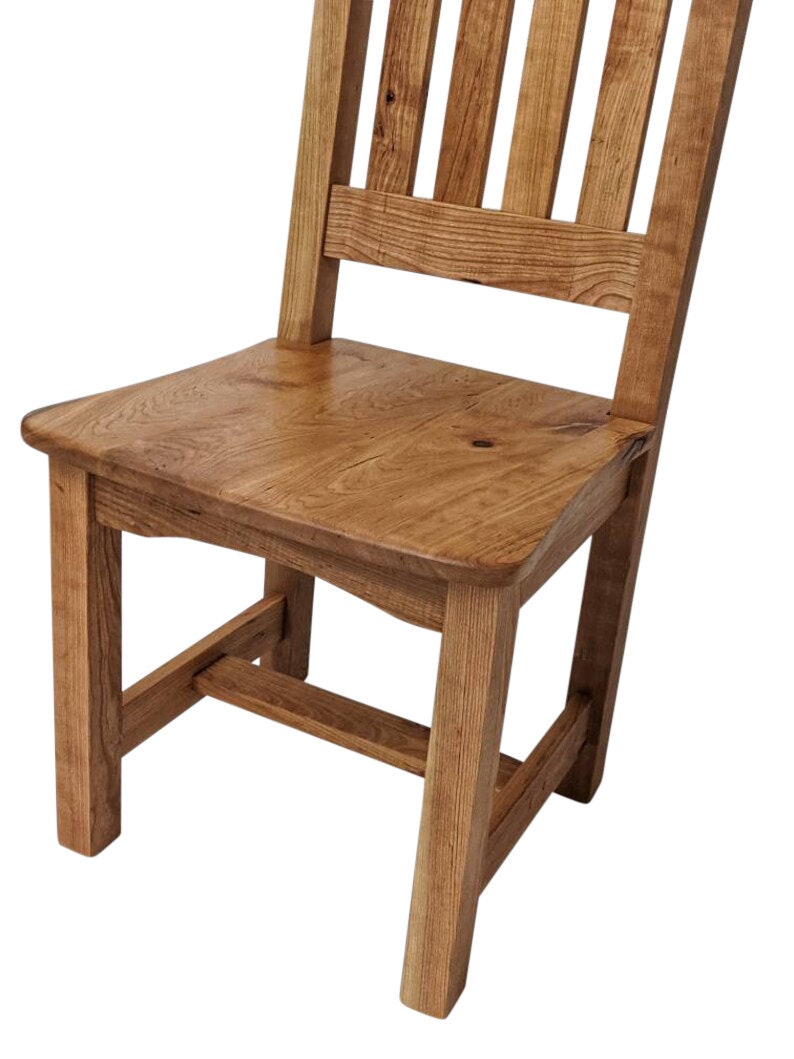Cherry Wood Dining Chairs Cherry Chairs Made in the USA Etsy
