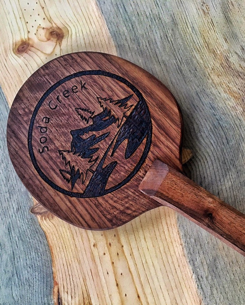 Custom Ping Pong Paddle Walnut Paddle Wood Paddle Etsy