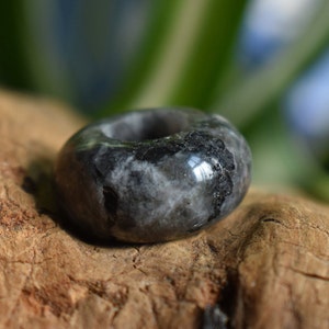Labradorite Gemstone Dread Beads | 6mm Dread Beads | Rondell Beads | Dreadlock | Dread Accessory | Dread Beads