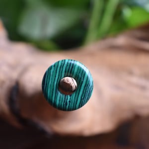 Malachite Gemstone | 6mm | Dread Accessory | Dread Beads