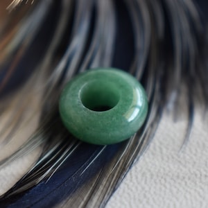Aventurine Gemstone Dread Beads | 6mm Dread Beads | Rondell Beads | Dreadlock | Dread Accessory | Dread Beads