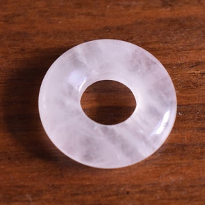 Pink Quartz Gemstone Dread Beads | 6mm Dread Beads | Rondell Beads | Dreadlock | Dread Accessory | Dread Beads