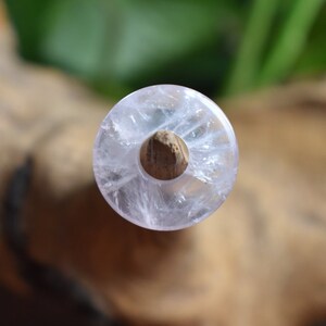 White Agate Gemstone Dread Beads | 8mm Dread Beads | Rondell Beads | Dreadlock | Dread Accessory | Dread Beads